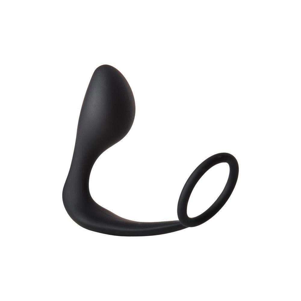 Silicone butt plug with cock ring Fantasstic