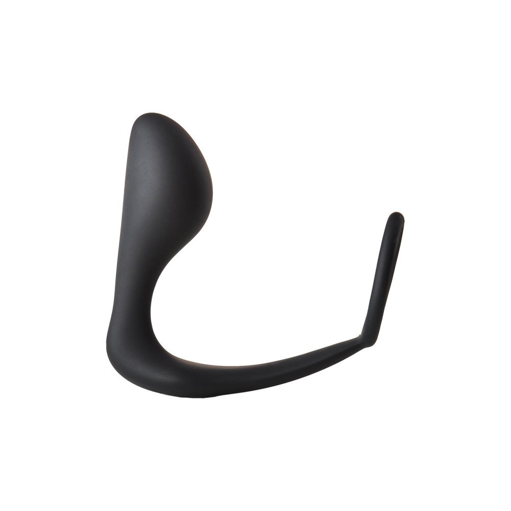 Silicone butt plug with cock ring Fantasstic