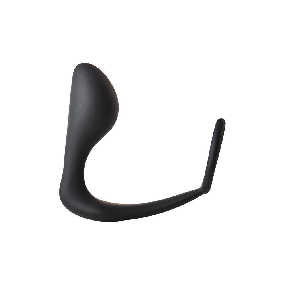 Silicone butt plug with cock ring Fantasstic