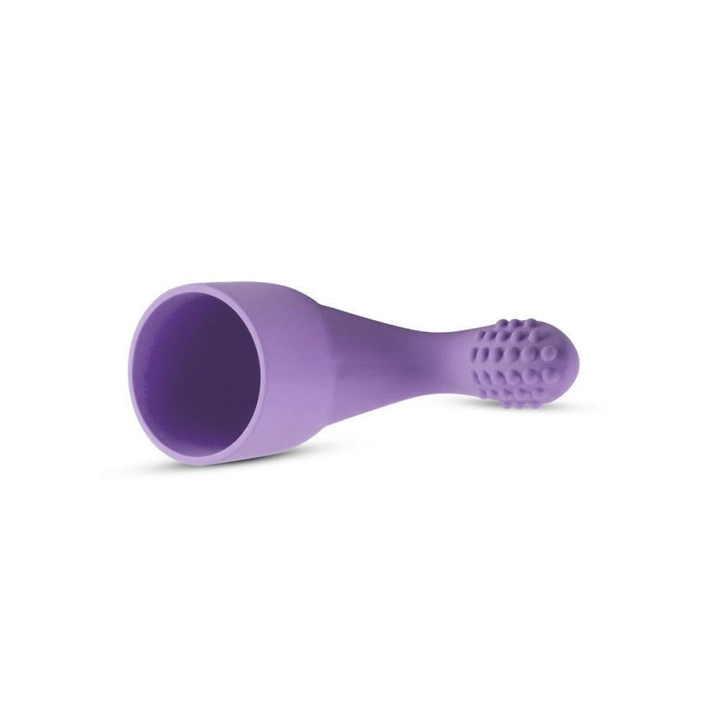 Wand Massager G-spot Silicone Attachment Purple