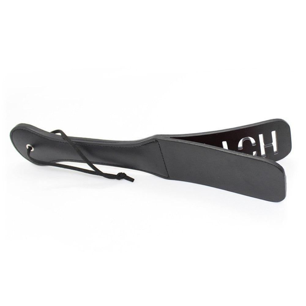 Double Spank Slave Paddle Black