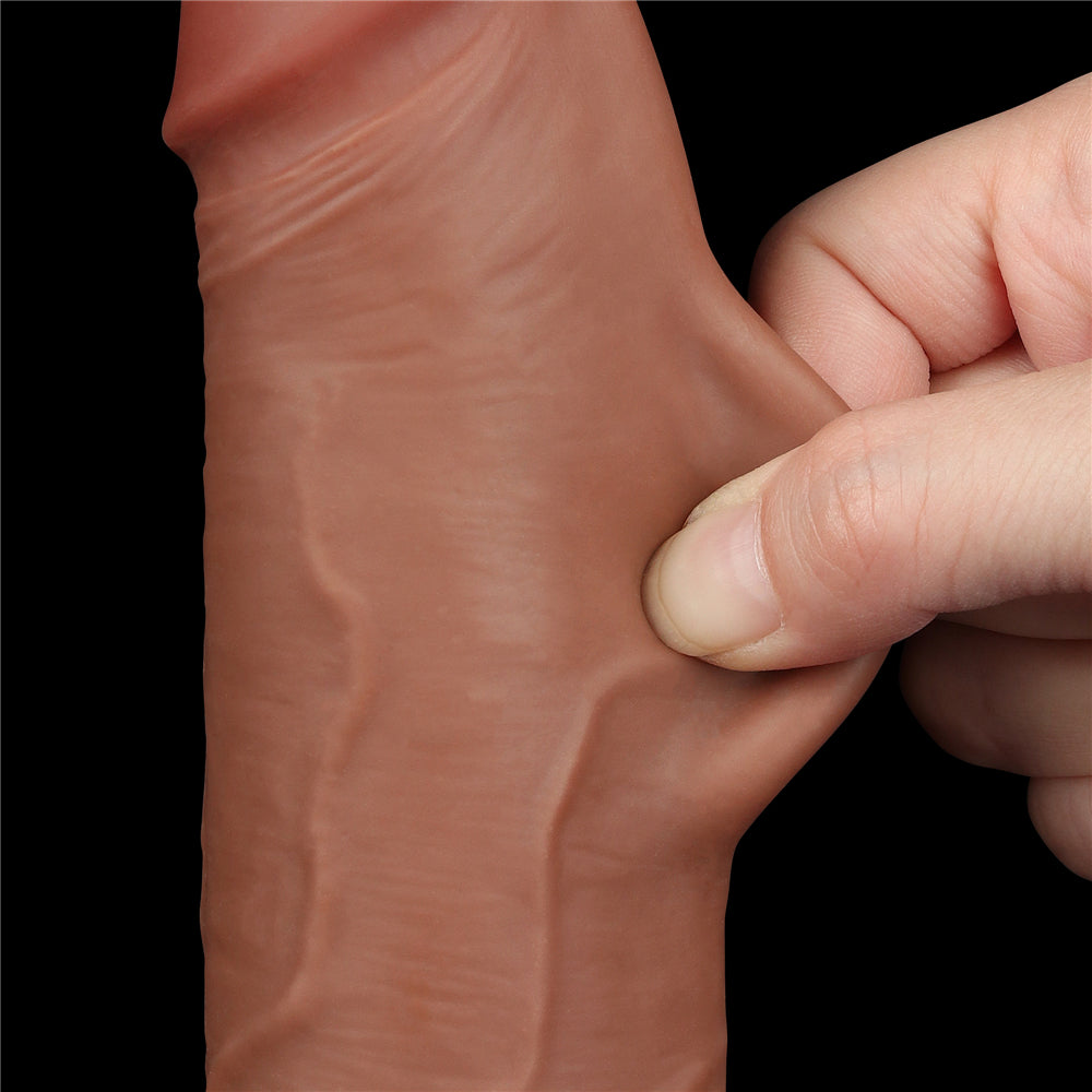 Sliding-skin Dong Dildo 8.5"
