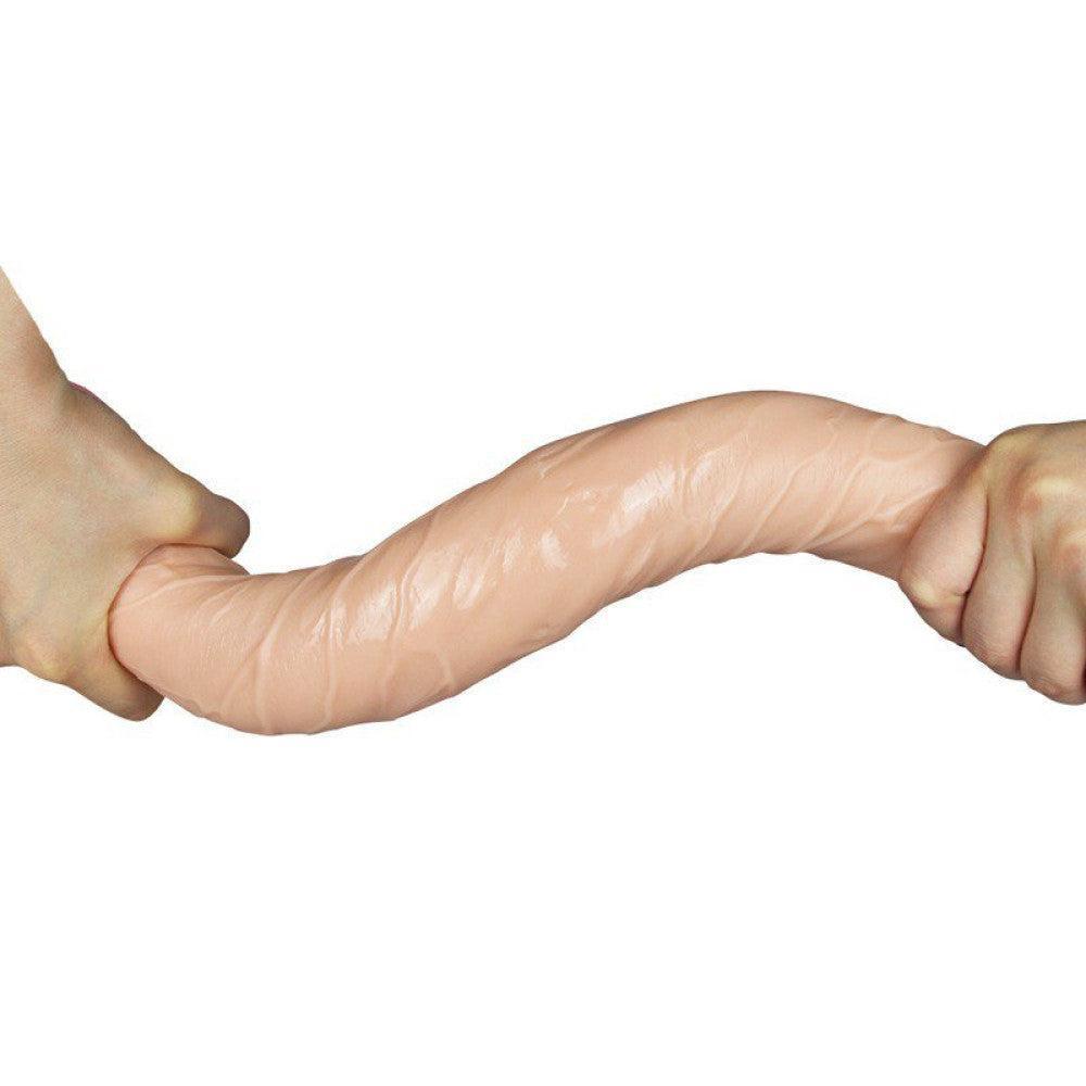 Slim Ultra Large Realistic Double Dildo 44 cm.