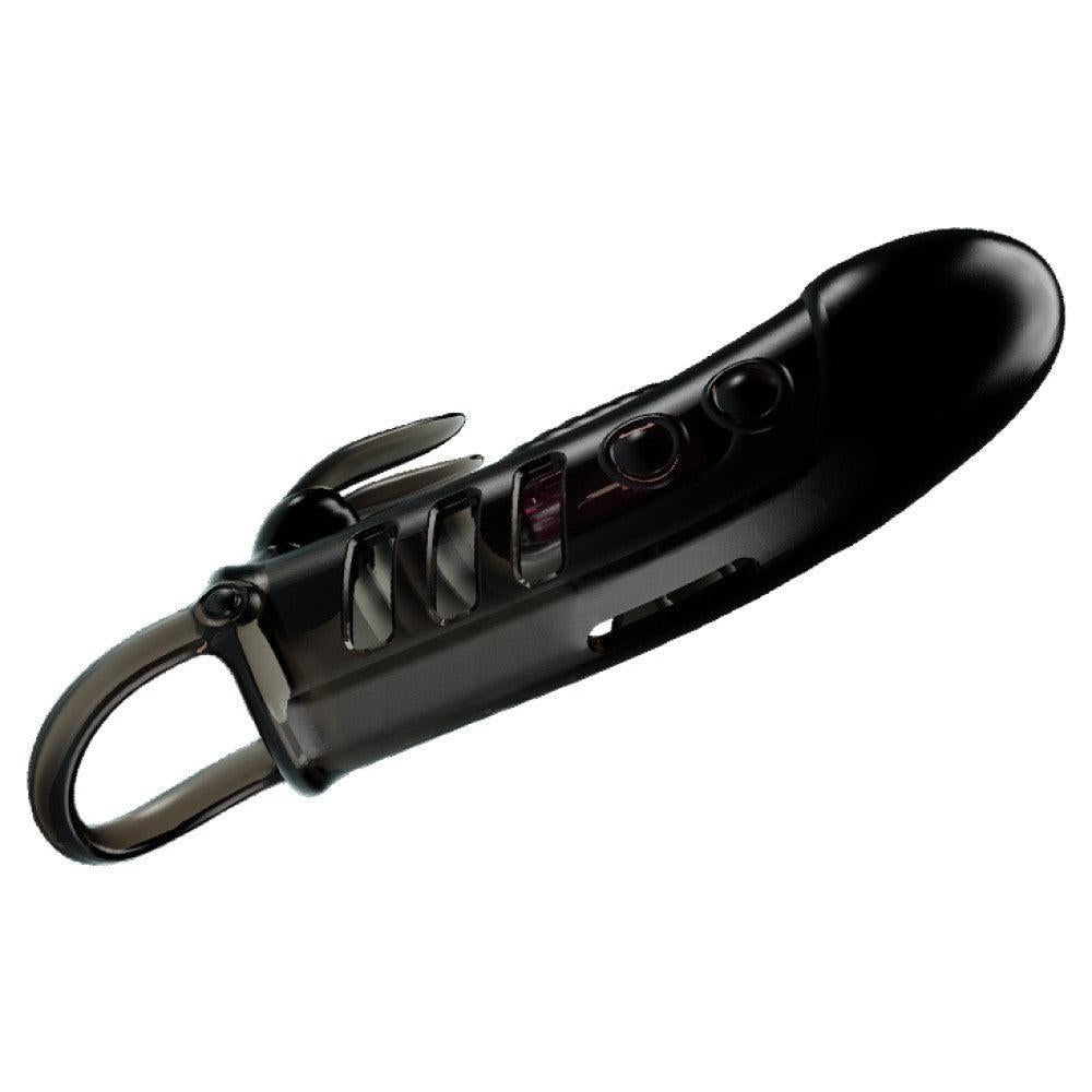 Sloane Vibrating Rabbit Penis Extender Add 1"