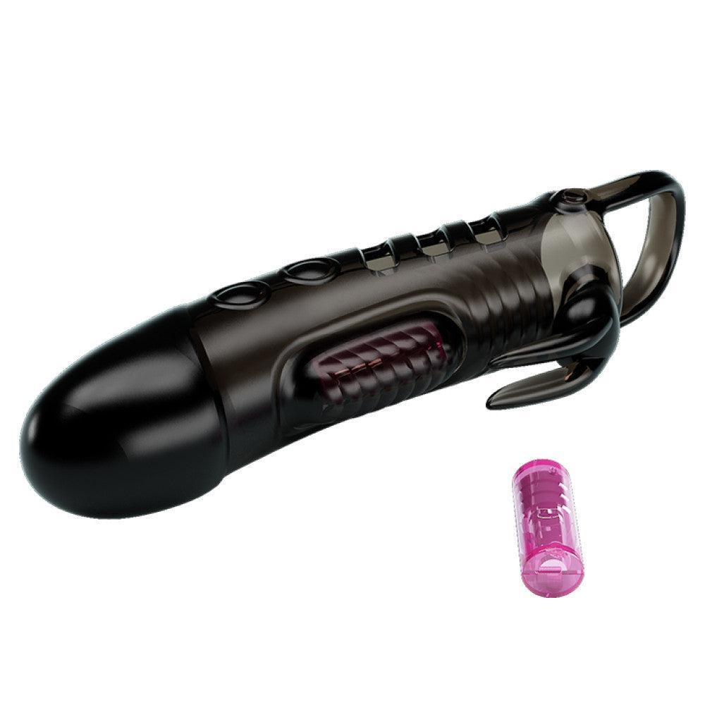 Sloane Vibrating Rabbit Penis Extender Add 1"