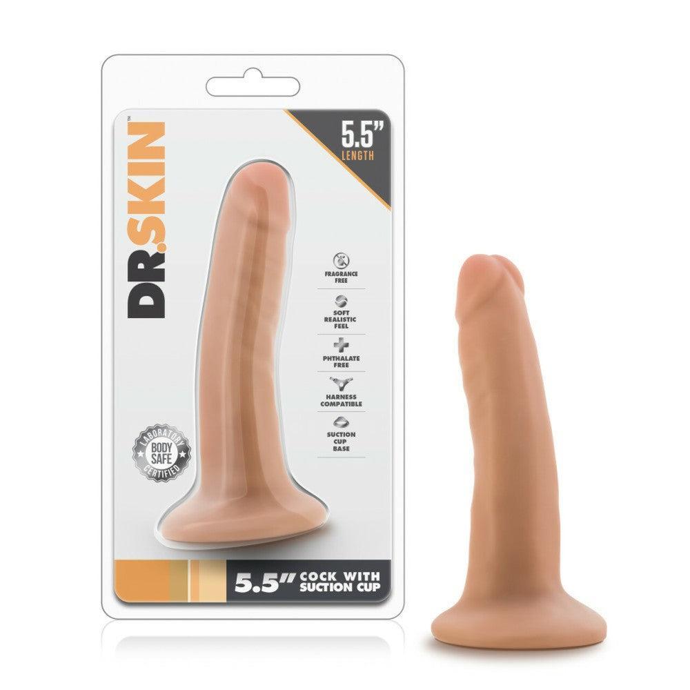 Dr. Skin Realistic Suction Cup Dildo 5.5"