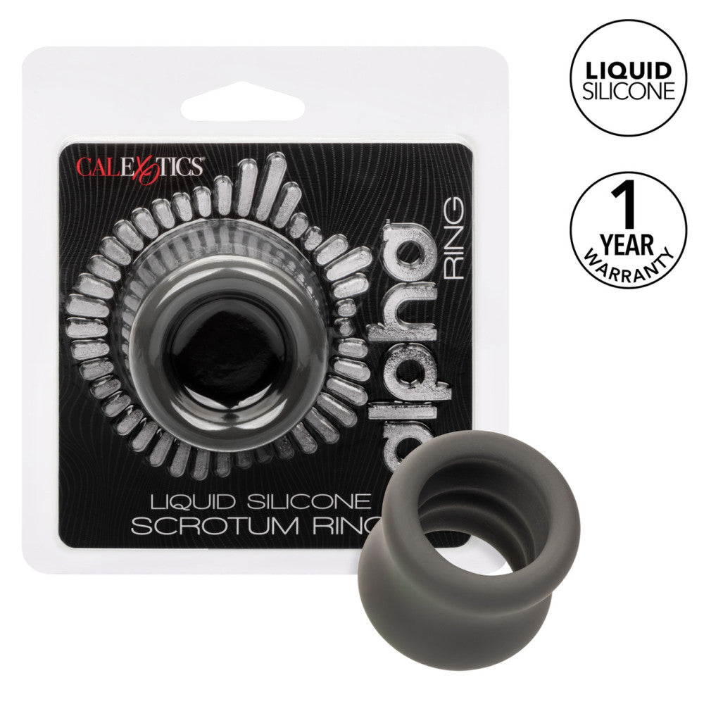 Alpha Gray Silicone Ball Stretcher