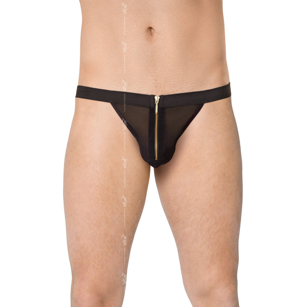 Softline Zipper Mesh Men's Thongs