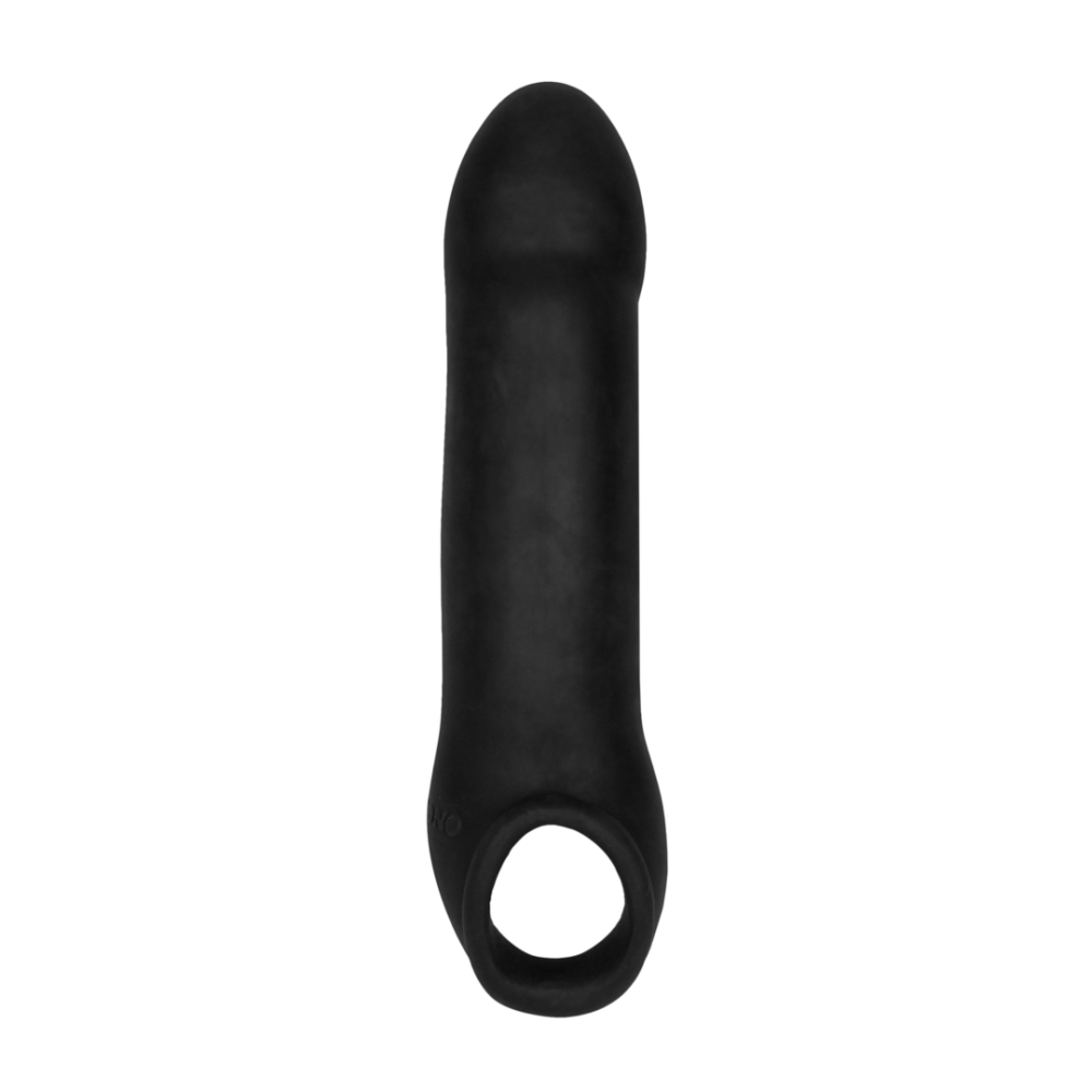 Sono #17 Big Realistic Cyber Skin Penis Extender Black