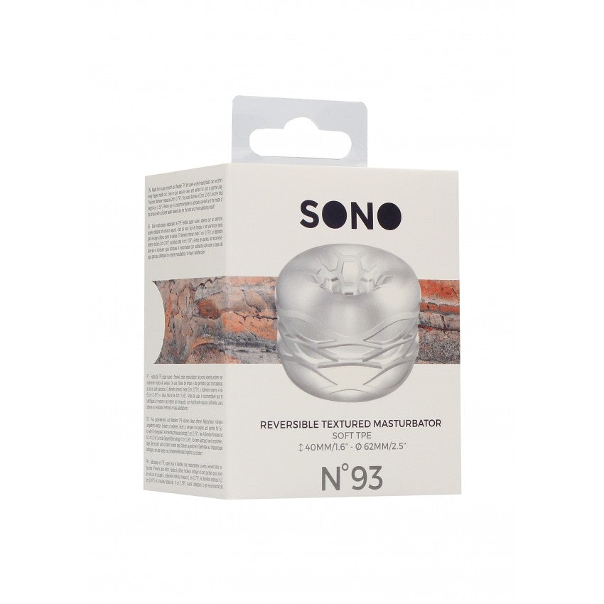 Sono #93 Elastic Double Sided Masturbator Transparent