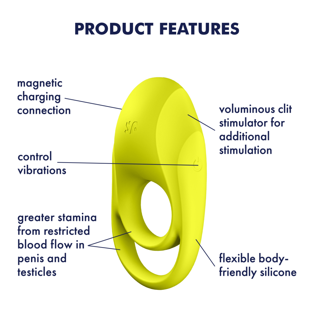 Satisfyer Spectacular Duo Rechargeable Vibrating Cock Ring