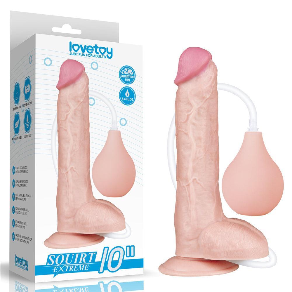 Squirt Extreme Realistic Ejaculating Dildo 10"