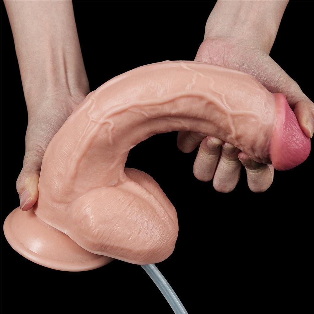 Squirt Extreme Realistic Ejaculating Dildo 10"