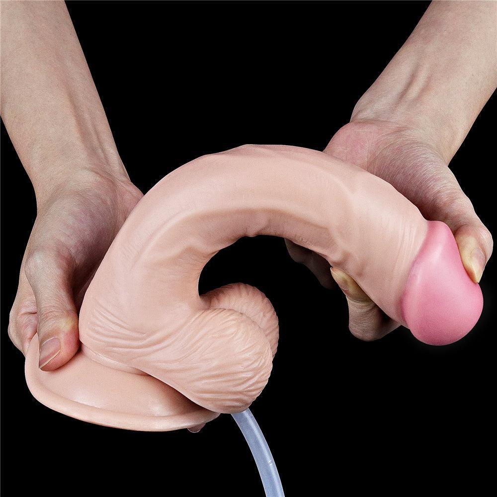 Squirt Extreme Realistic Ejaculating Dildo 9"