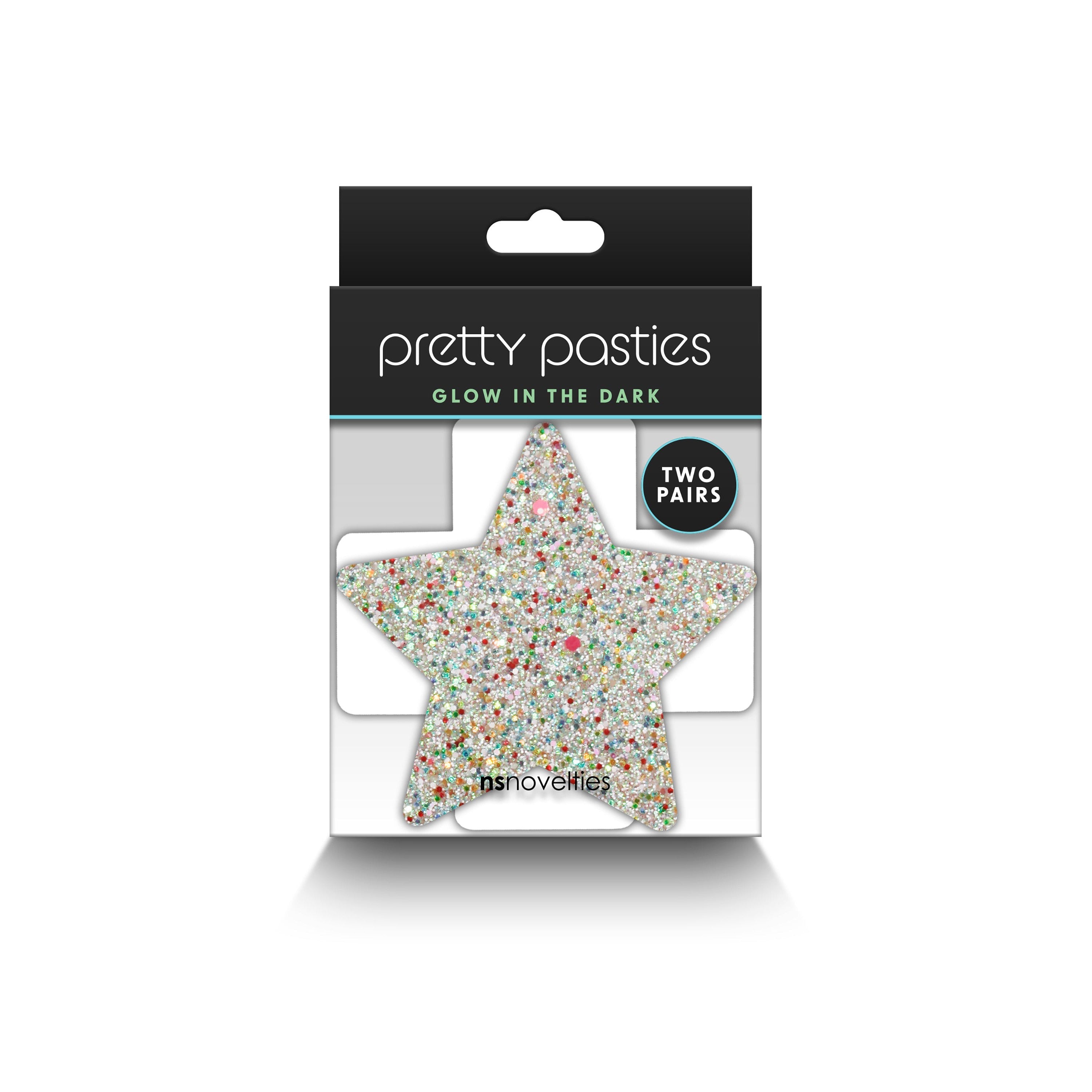 Star & Cross Glow Pasties 2pk