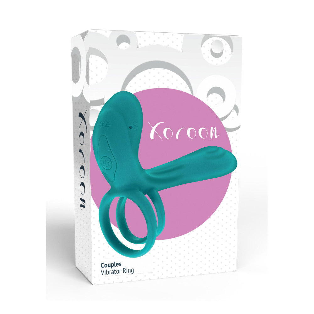 Xocoon Couples Vibrator with Cock Rings