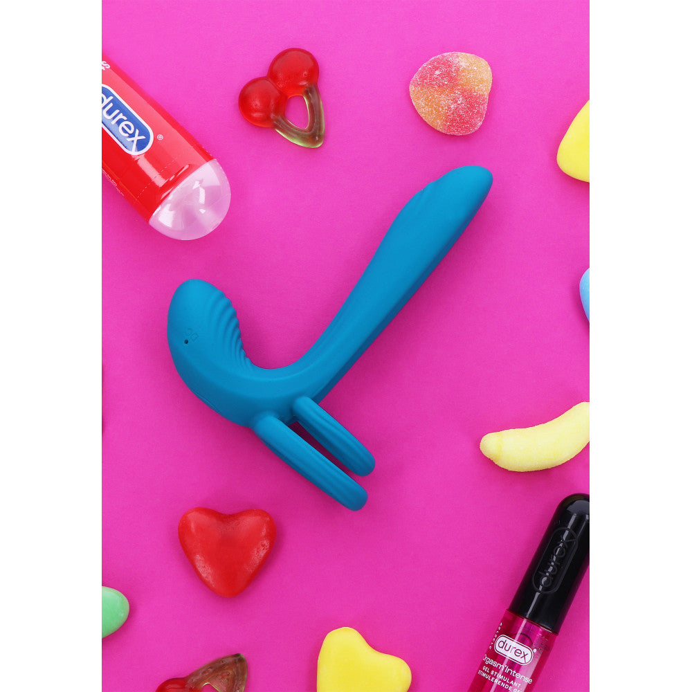 Stimulator for Couples with Cock Rings Couples Vibrator Ring