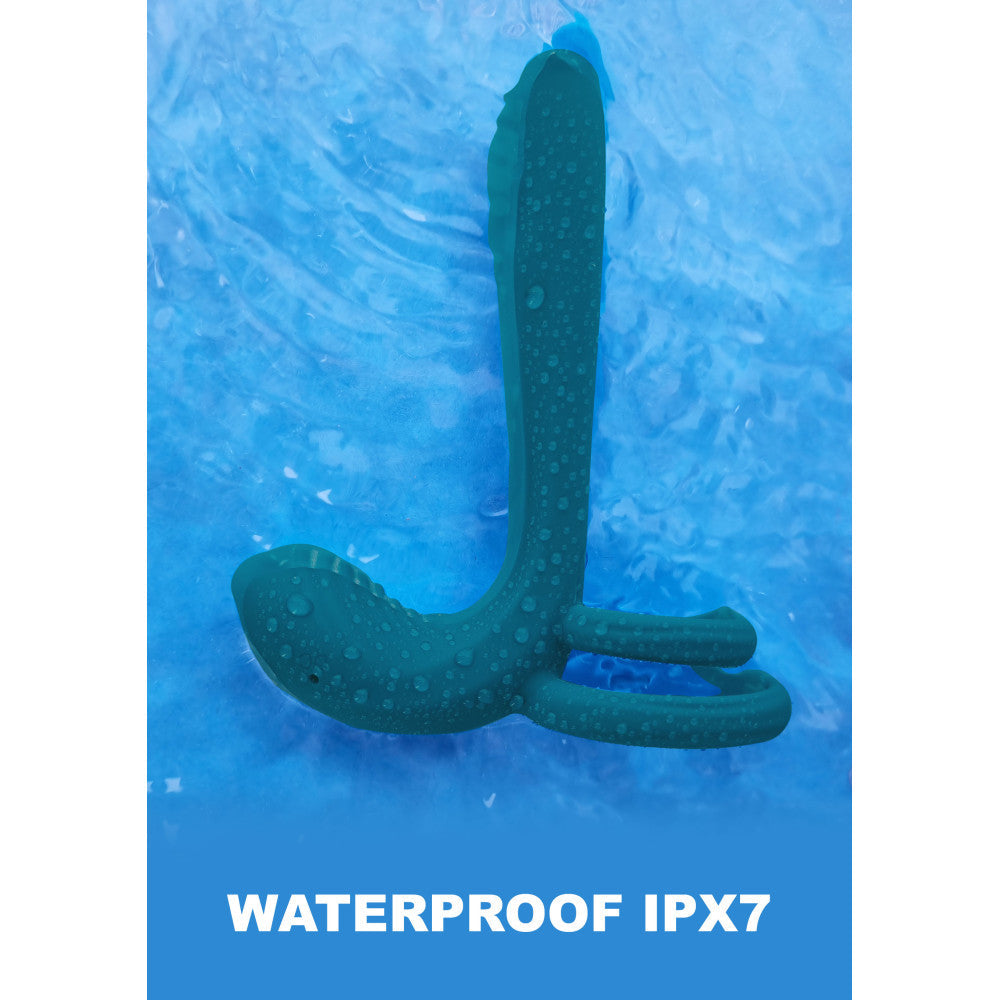 Stimulator for Couples with Cock Rings Couples Vibrator Ring