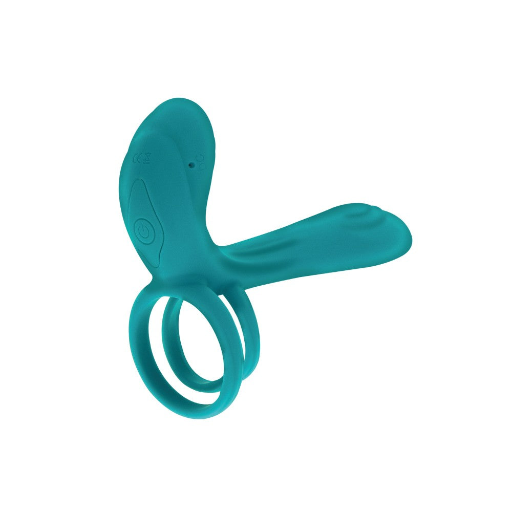 Stimulator for Couples with Cock Rings Couples Vibrator Ring