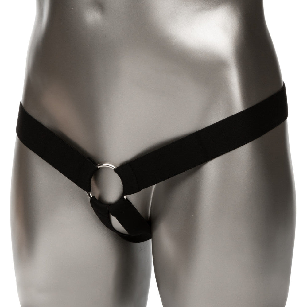 Strap-on Belt with Hollow Silicone Dildo - Penis Extender +5 cm