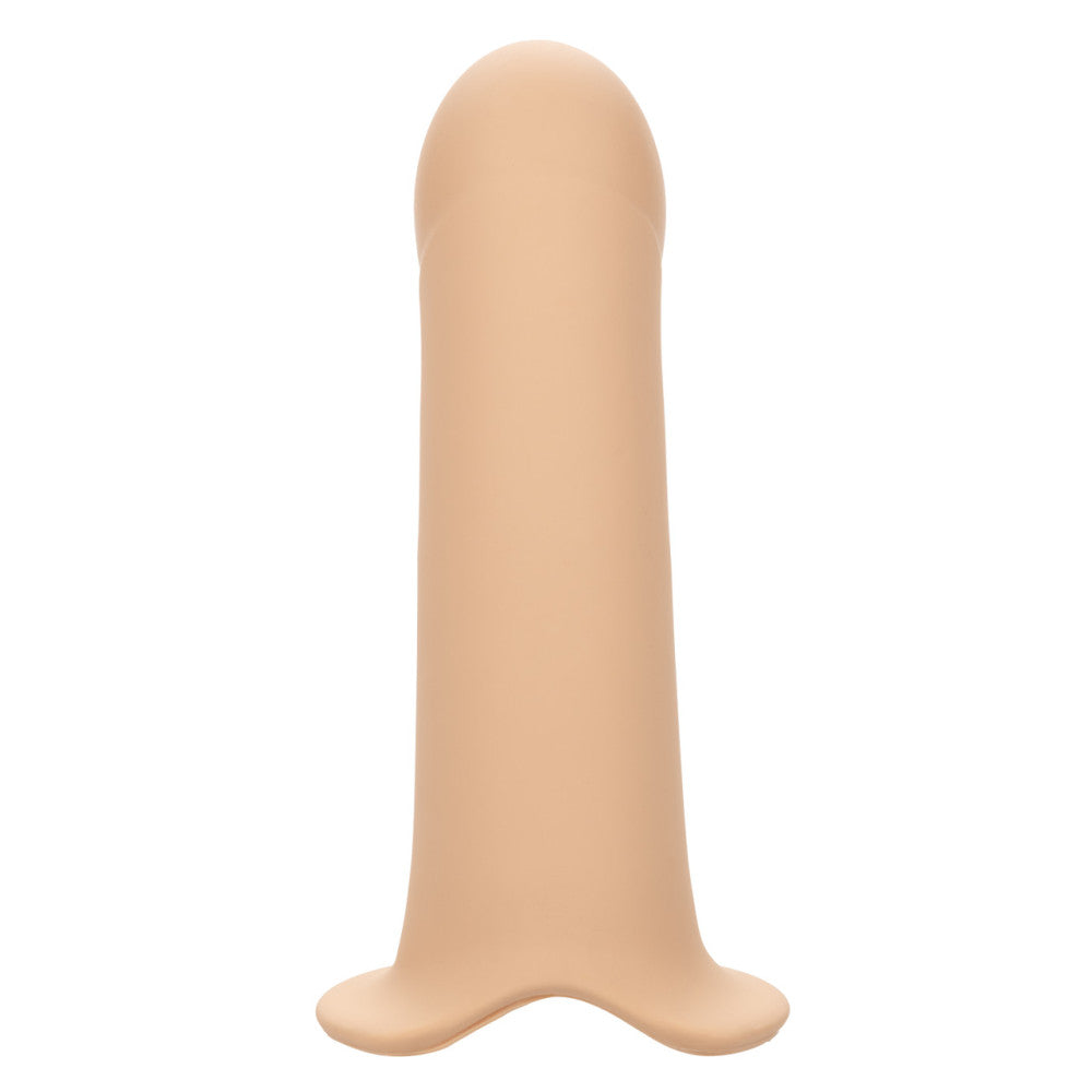 Strap-on Belt with Hollow Silicone Dildo - Penis Extender +5 cm