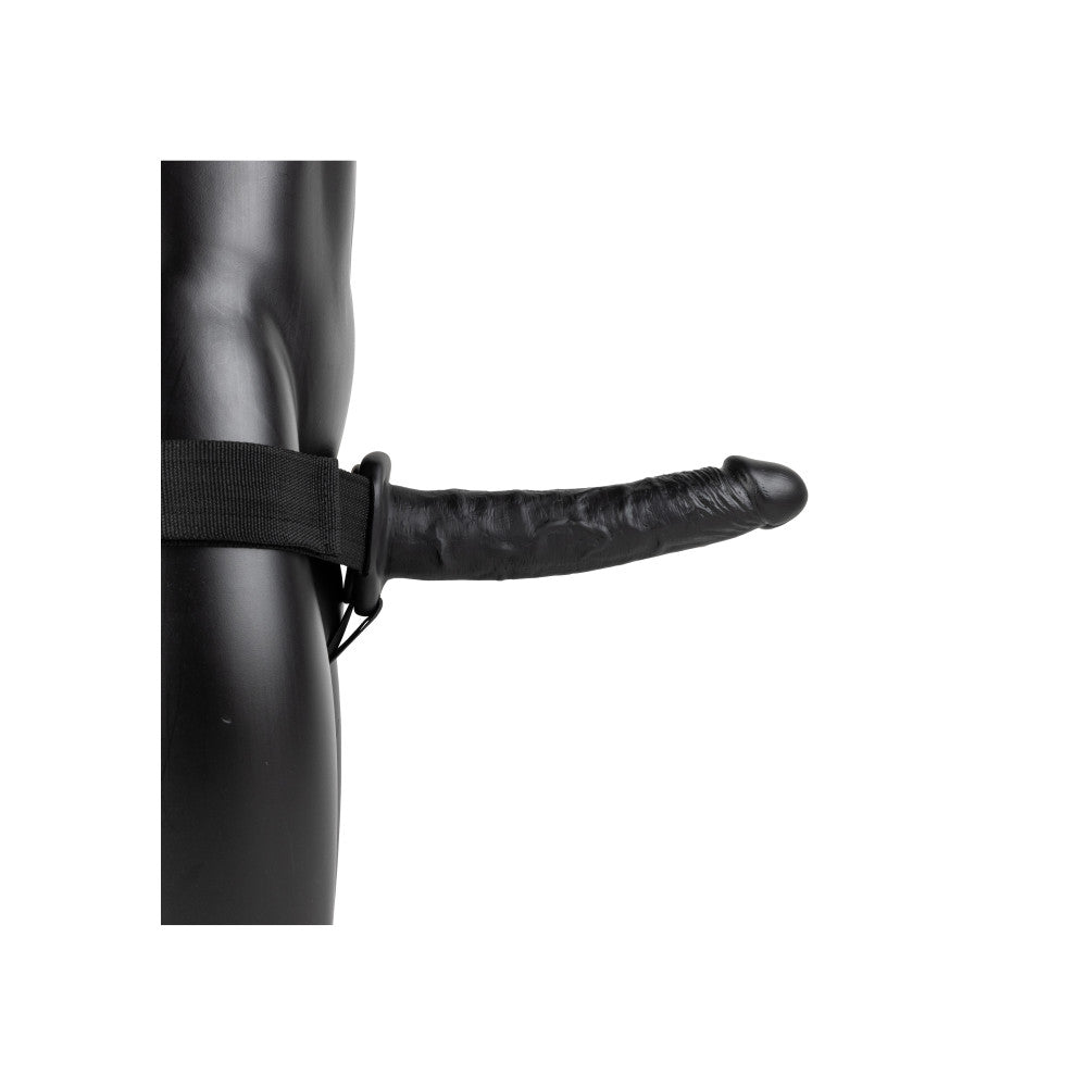 Real Rock Strap on with Opening 10" Black