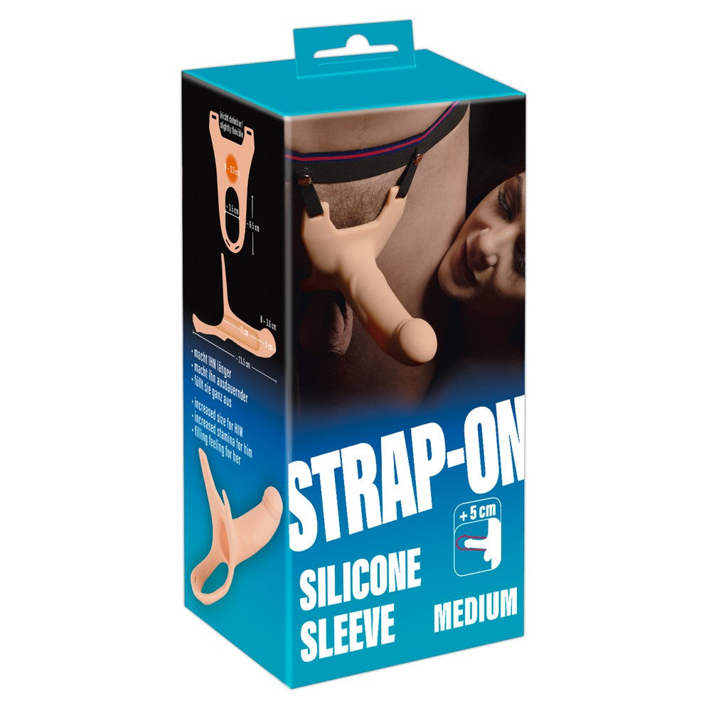 Strap-on belt for men with silicone penis extender You2Toys