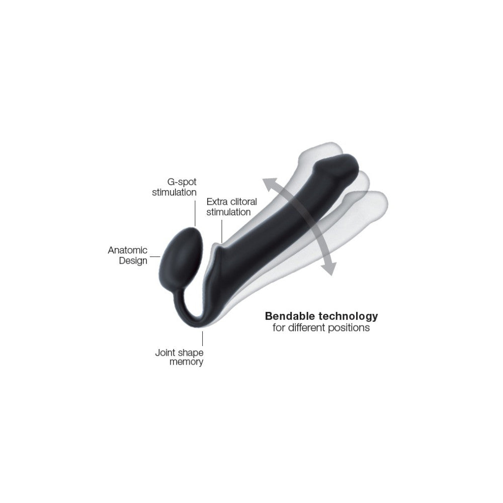 Strap-On-Me Silicone Strapless Dildo