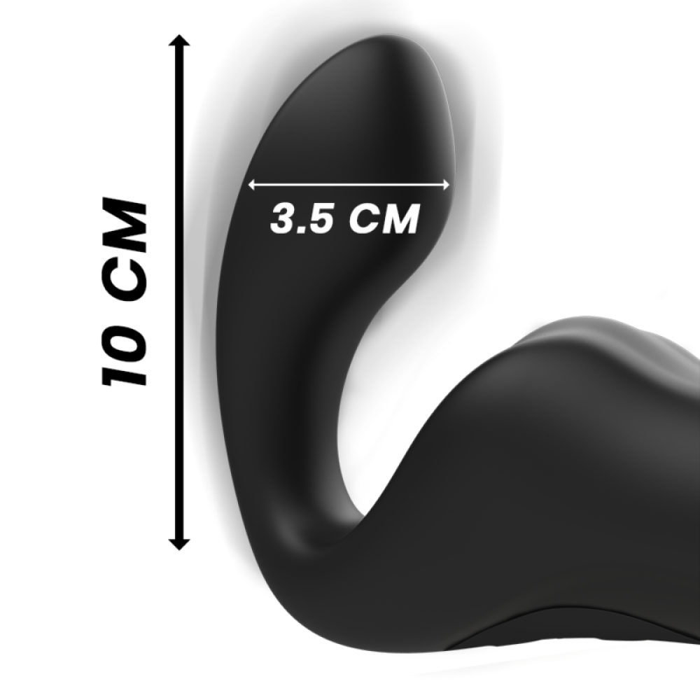 Strapless Dildo with Vibrations & Thrusts with Remote Ibiza