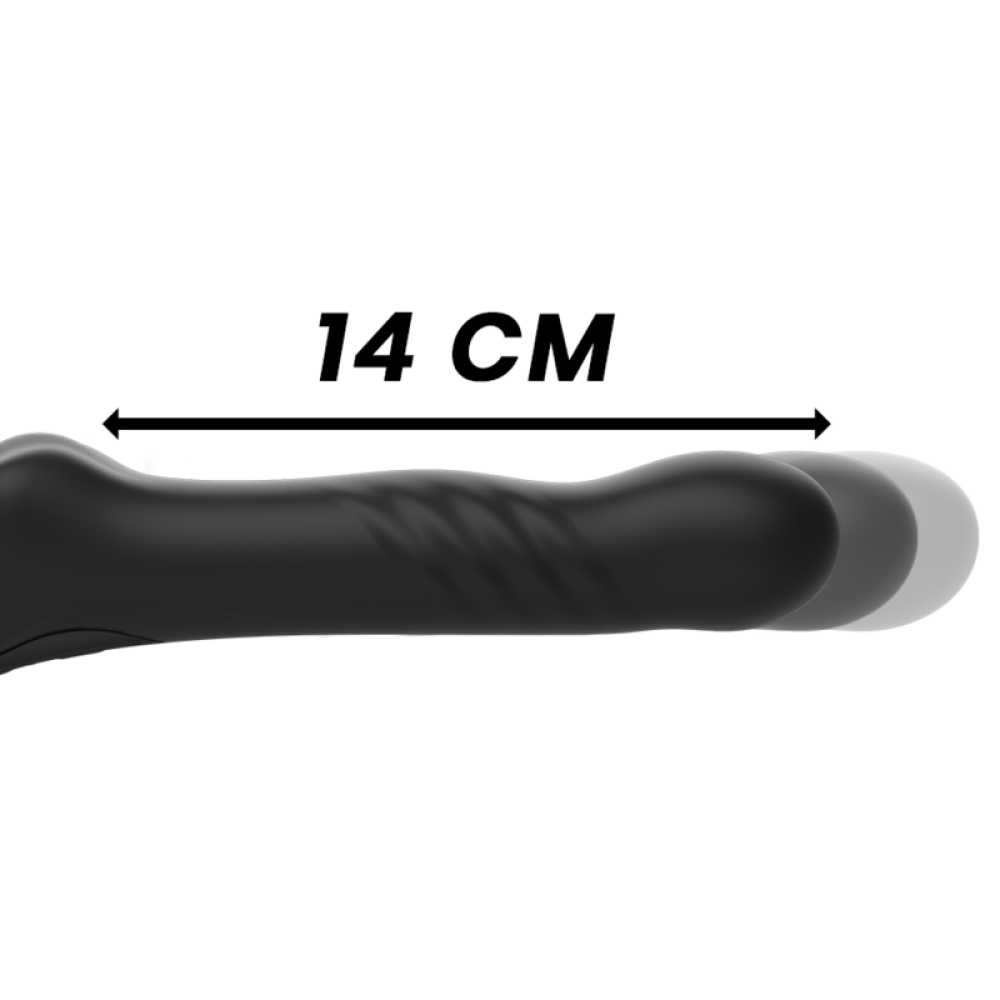 Strapless Dildo with Vibrations & Thrusts with Remote Ibiza