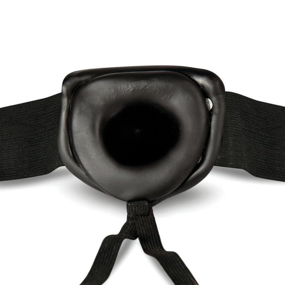 Dr.Skin Hollow Strapon Belt with Dildo 7" Black