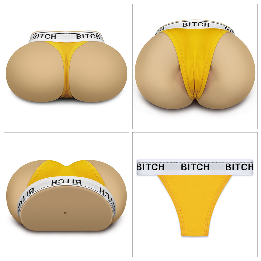 Street Girl's #11 Realistic Vagina & Anus Thong Masturbator