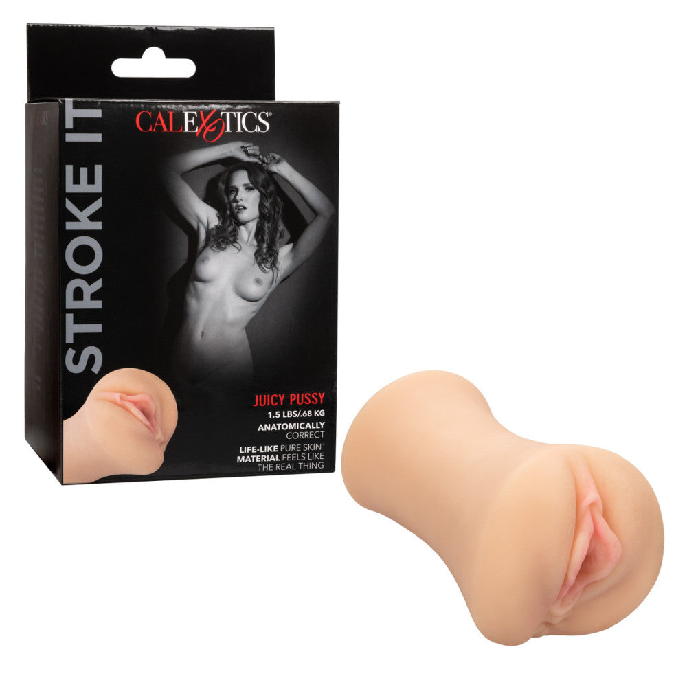 Stroke It Juicy Pussy Realistic Vagina Masturbator