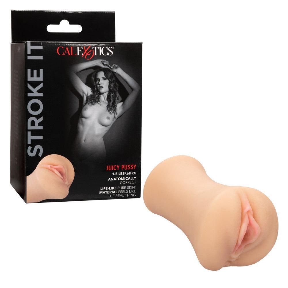 Stroke It Juicy Pussy Realistic Vagina Masturbator