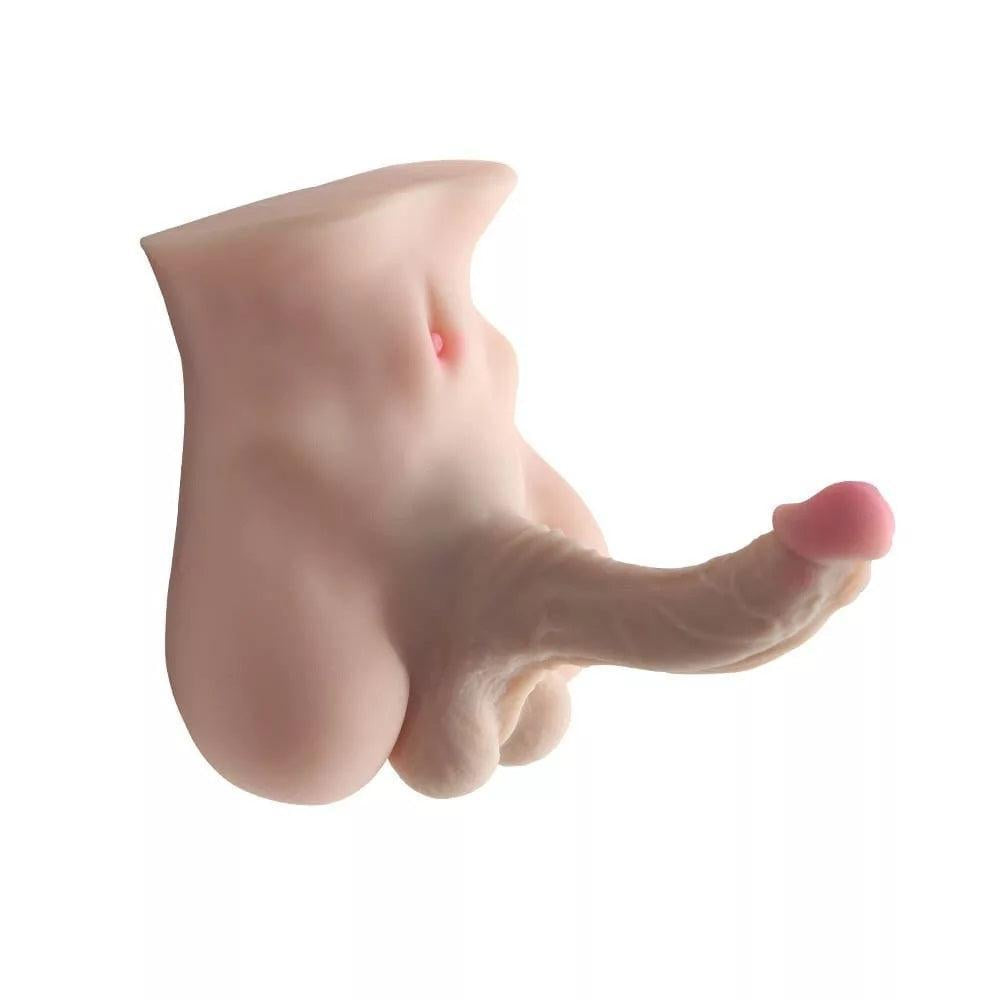 Strong Man II Compact Masturbator with Penis