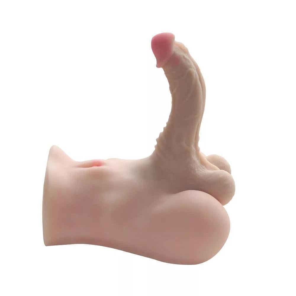 Strong Man II Compact Masturbator with Penis