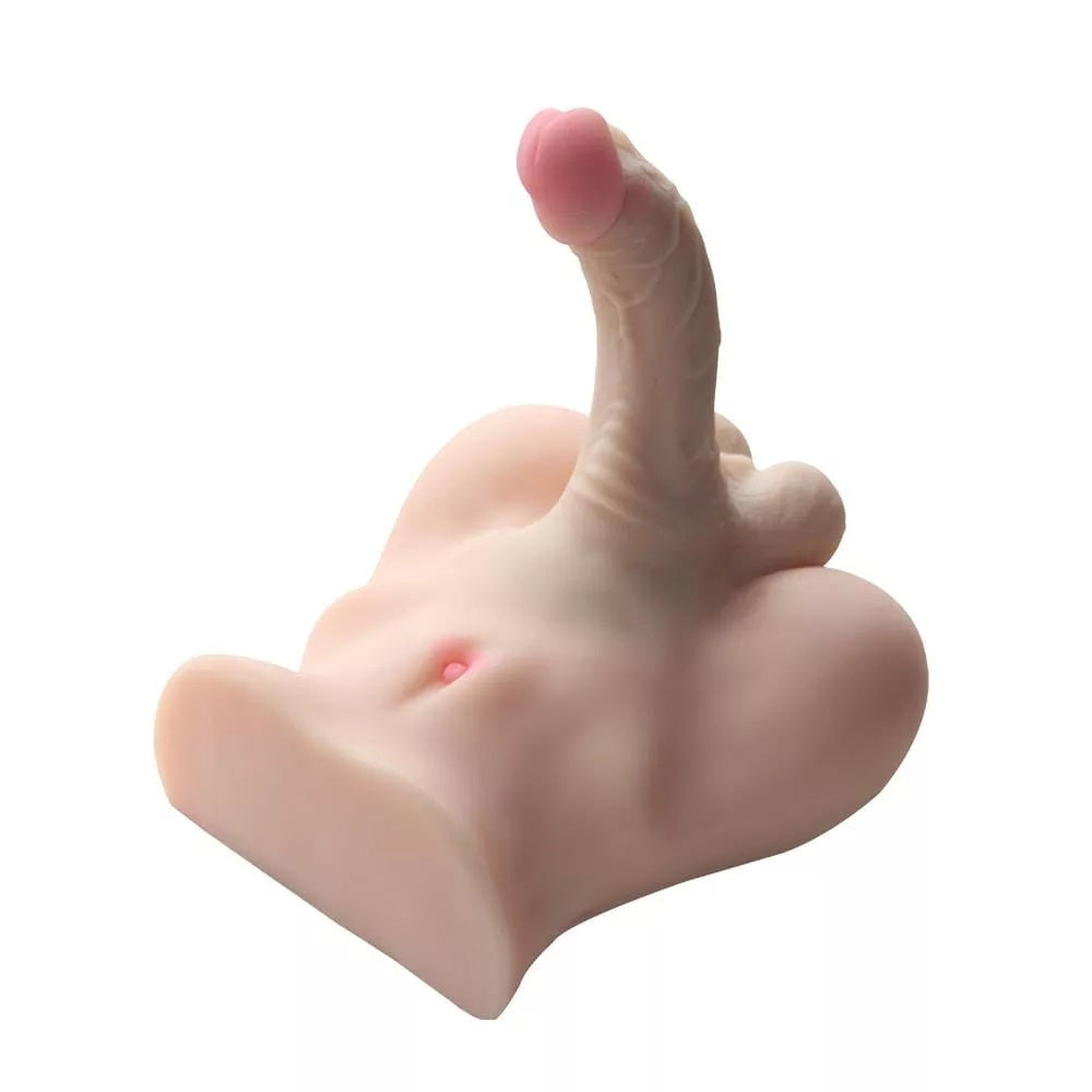 Strong Man II Compact Masturbator with Penis & Anus