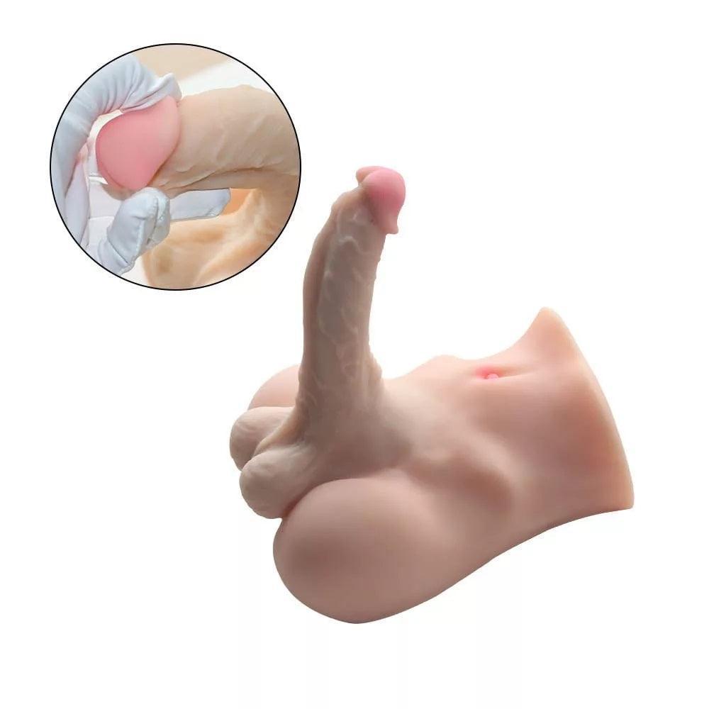 Strong Man II Compact Masturbator with Penis