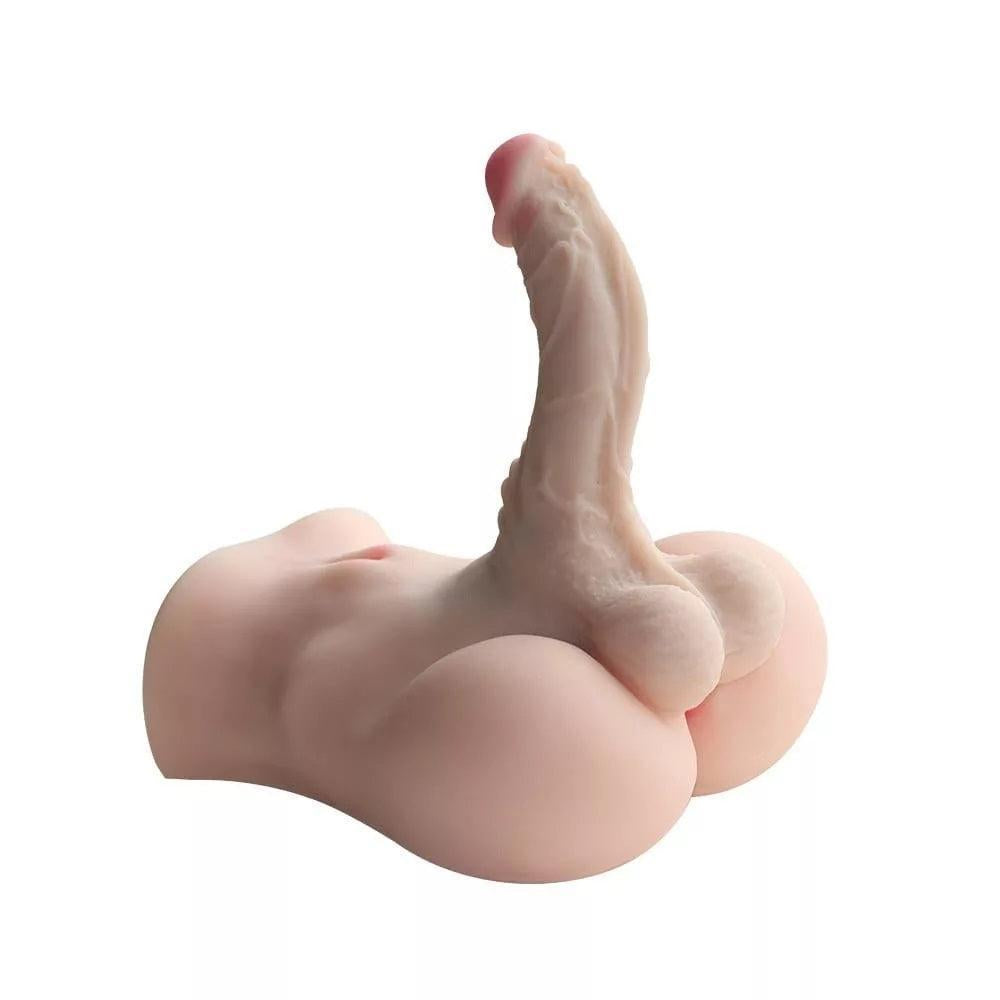 Strong Man II Compact Masturbator with Penis