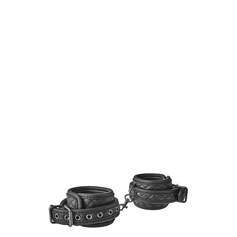 Stylish Blaze Diamond Leather Ankle Cuffs