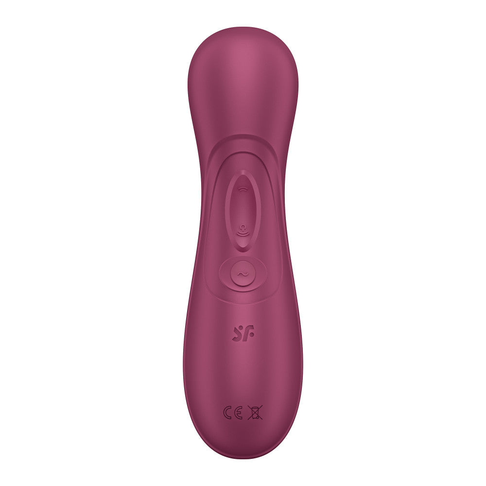 Suction stimulator with vibrations and App Satisfyer Pro 2 Generation 3 red