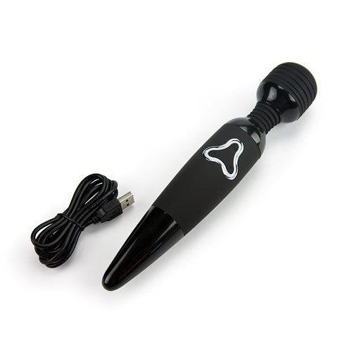 Super Powerful Rechargeable Wand Massager Pretty Love Black