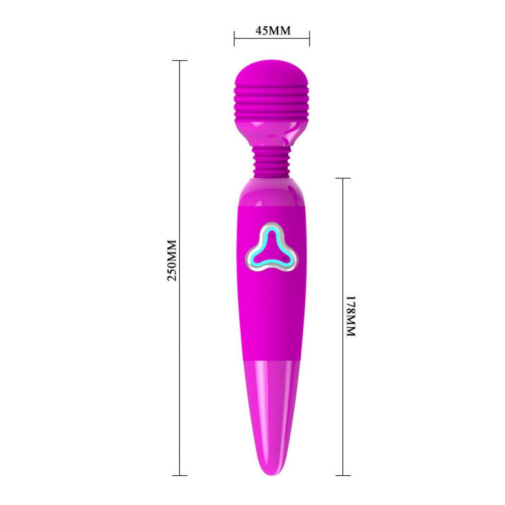 Super Powerful Rechargeable Wand Massager Pretty Love Pink