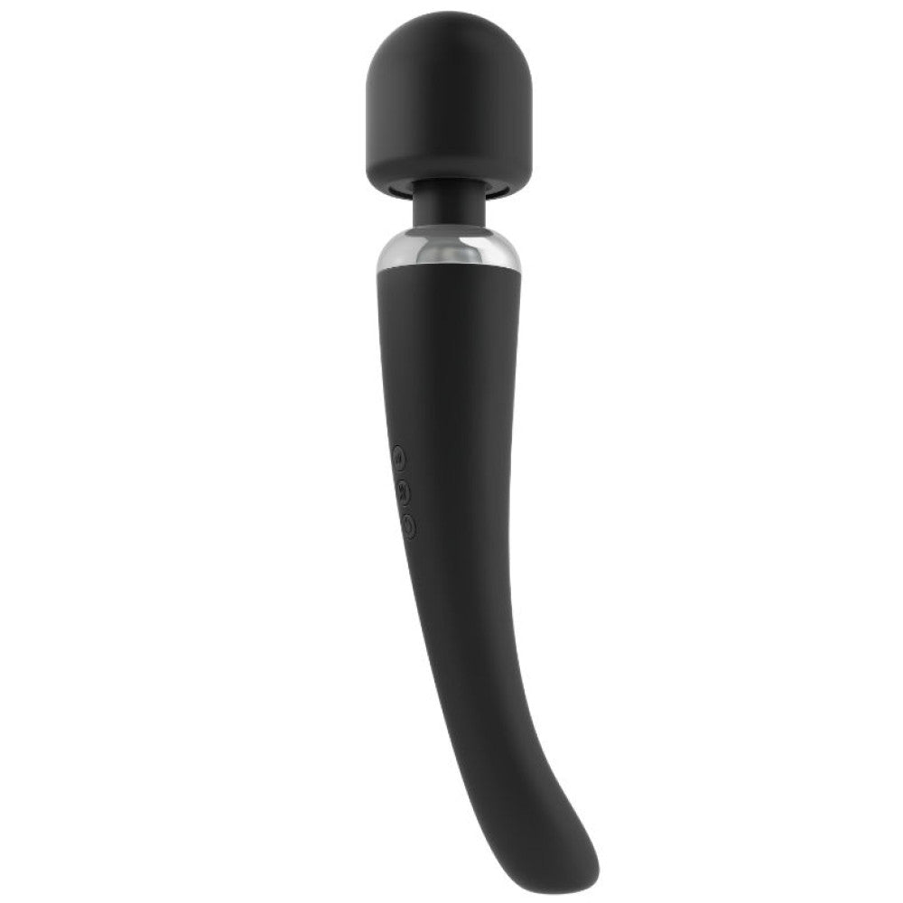 Megawand Rechargeable Powerful Wand Vibrator Black