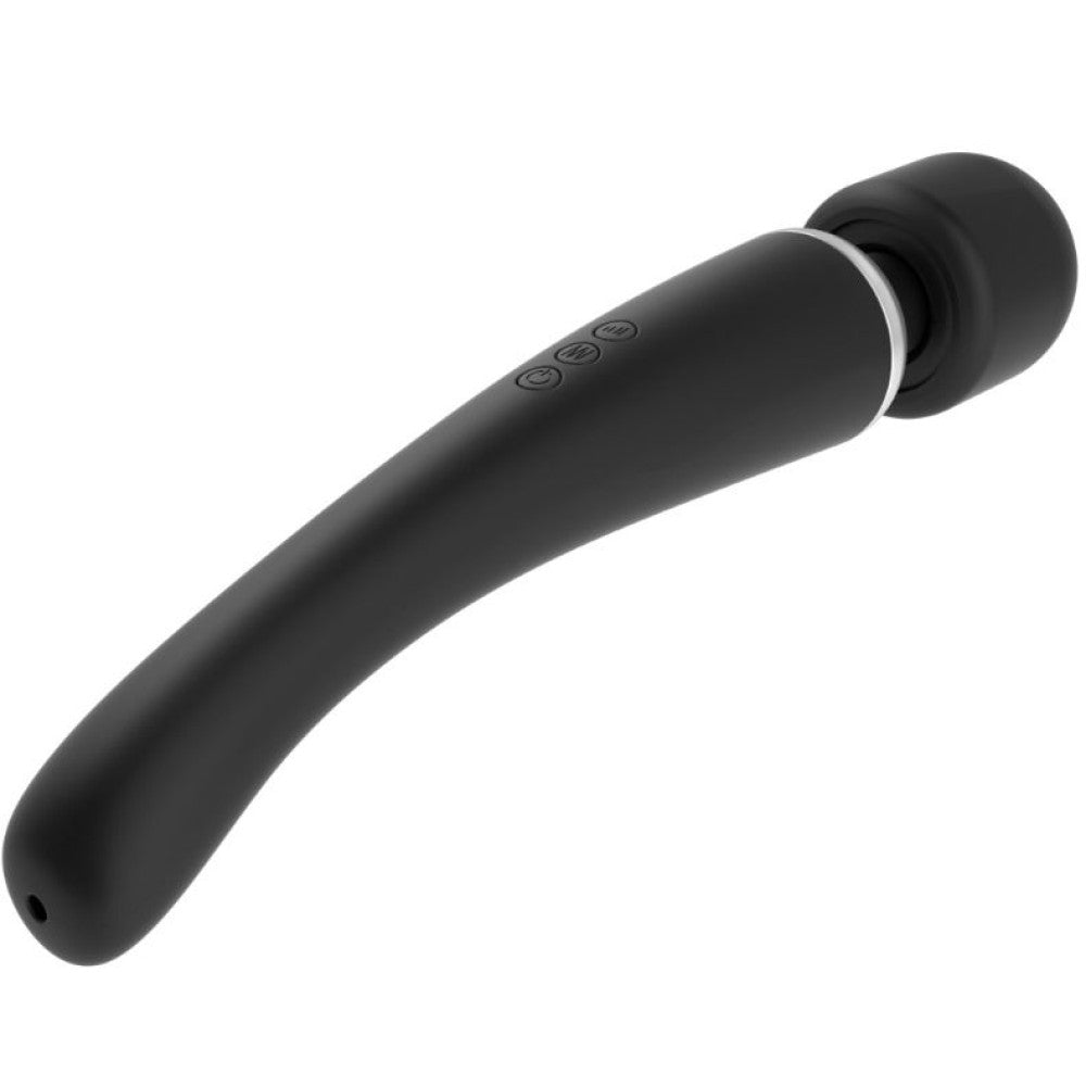 Megawand Rechargeable Powerful Wand Vibrator Black