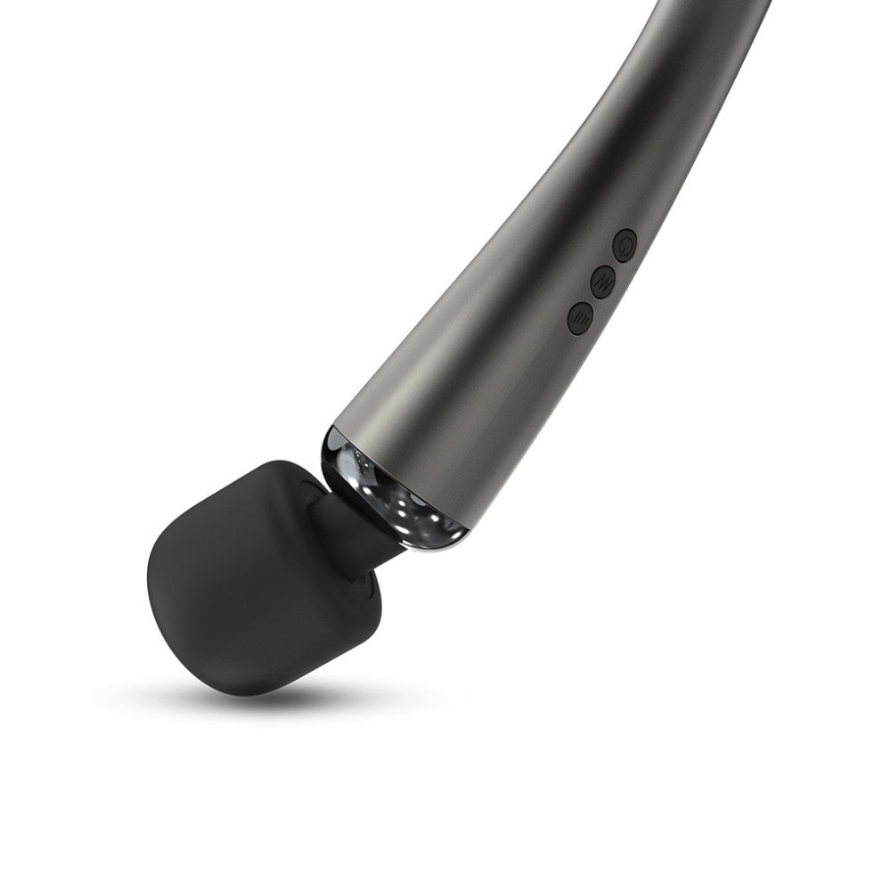 Megawand Rechargeable Powerful Wand Vibrator Silver