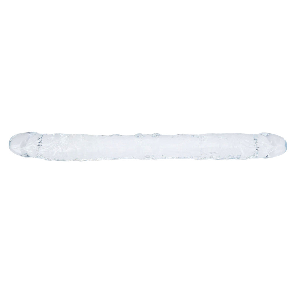 Supreme Double Flexible Jelly Dildo Transparent 40 cm.