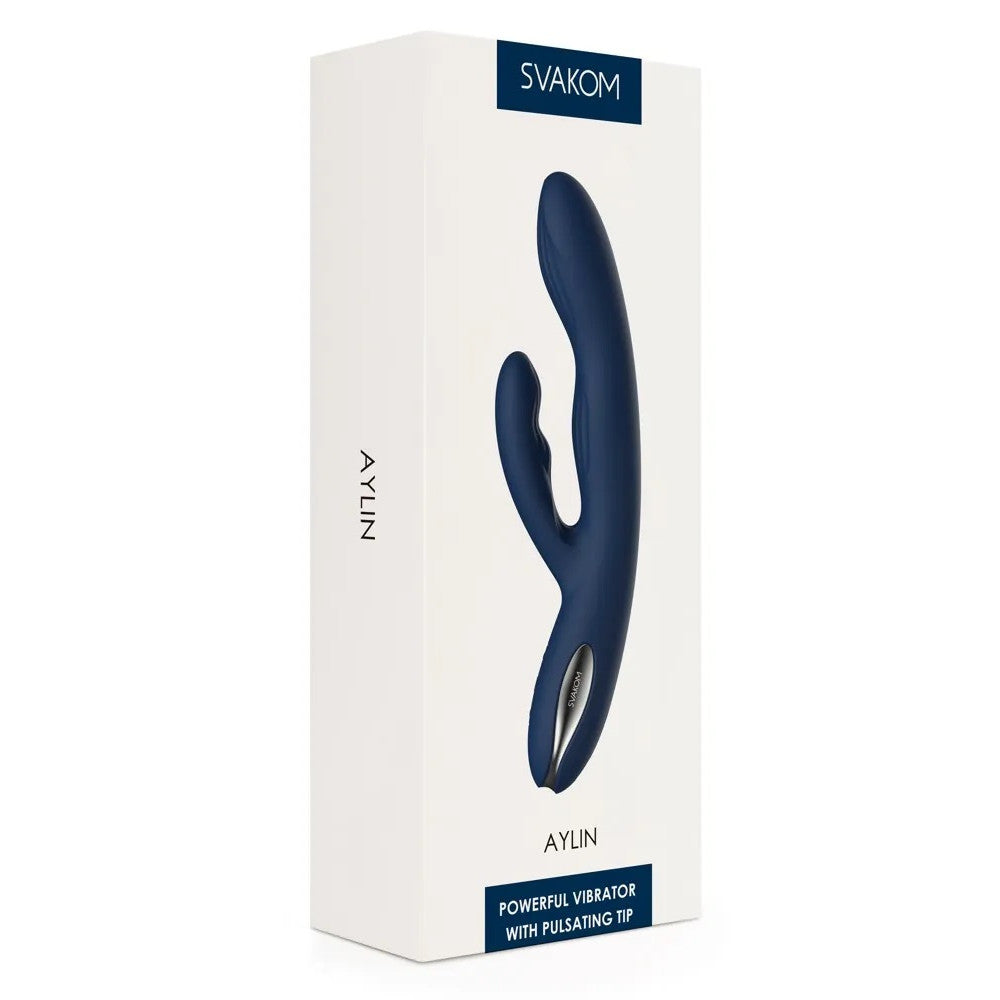 Svakom Aylin Dual Motor Rechargeable Silicone Rabbit Vibrator