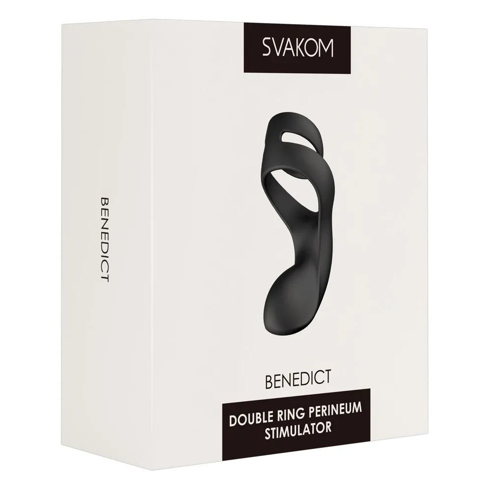 Svakom Benedict Double Cock Ring with Vibrating Stimulator