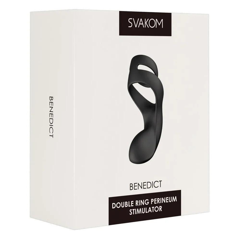 Svakom Benedict Double Cock Ring with Vibrating Stimulator